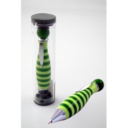 5T. Green Pen Form With Transparent Case