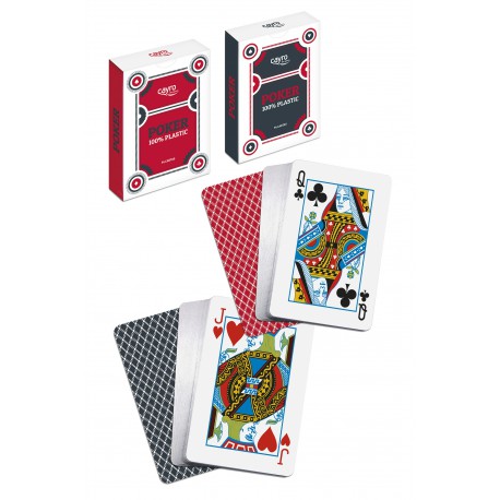 3T. Baraja cartas de Poker 100% plástico