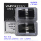 4T. Cartuchos 1.0 ohm para Xros 2 ml. Pack de 4