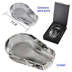 3T. Cenicero de cristal «Champ»