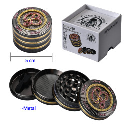 3T. Ø5 cm. Grinder de aluminio «Champ» bling bling Girly