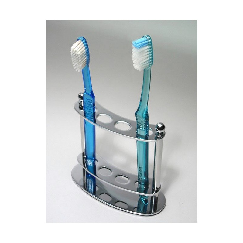 Soporte cepillo de dientes de acero de 140x25 mm